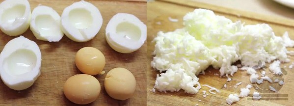 Разделываем яйца