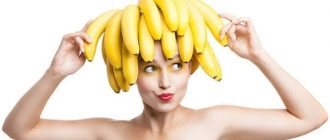 Банан польза для волос