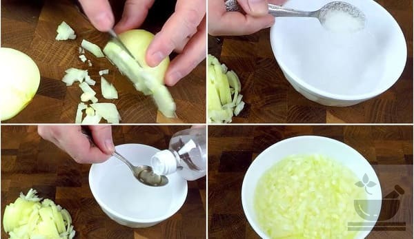 Как замариновать лук для салата